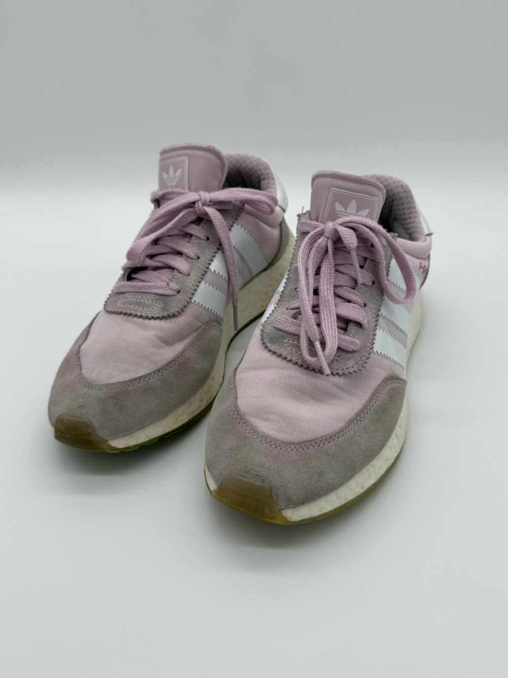 Adidas I-5923 Iniki Runner Pink Suede Women's 9 (DA8789) Althetic Sneaker